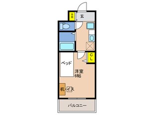 インコントラーレ神戸港島の物件間取画像